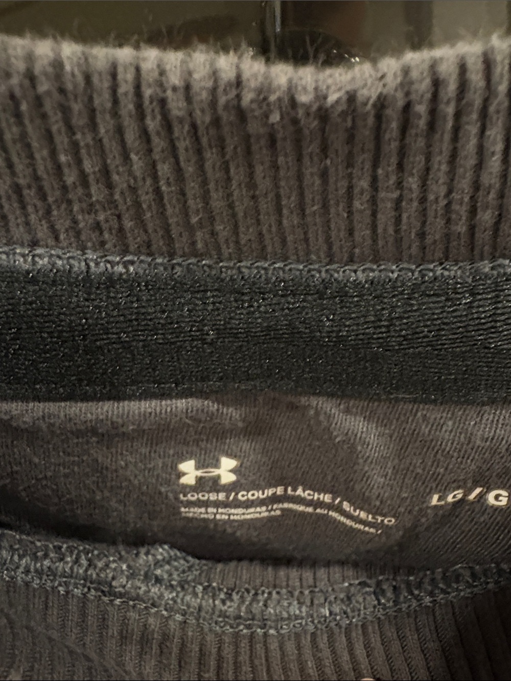 Under Armour Black Eagle Graphic Sweatshirt with Red & Yellow Accents - Picture 2 of 5